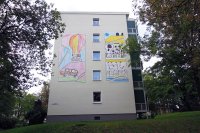 GGG Chemnitz, Graffiti nach Kinderzeichnungen 2012